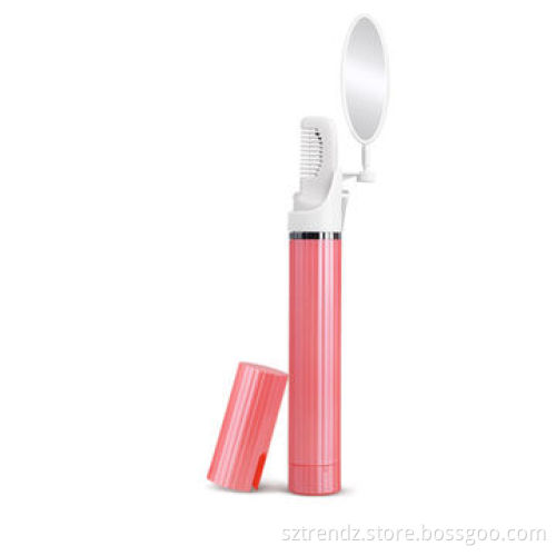 Women's hair remover for bikini line, with 360° rotatable mirror and built-in LED light, beauty